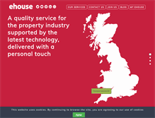Tablet Screenshot of ehouse.co.uk